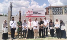 Dispertaru D.I.Y Tinjau Lokasi KDMP Logandeng